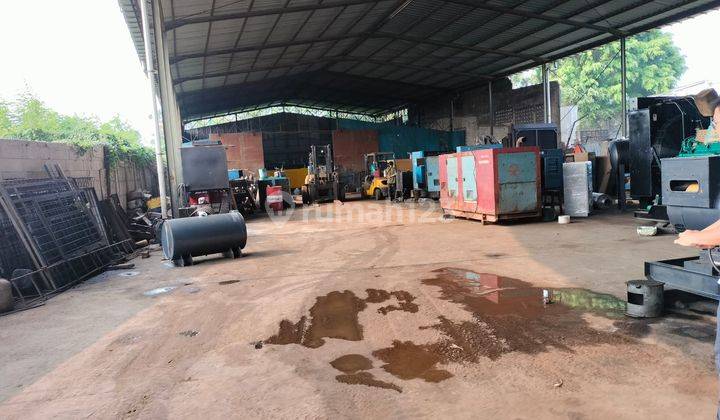 Gudang Siap Pakai Daan Mogot 1635m, Bebas Banjir, Include Kantor 1