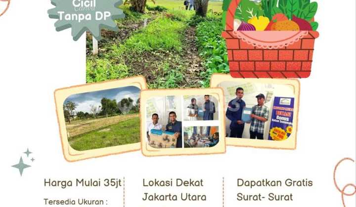 Jual Tanah Per Kavling Di Babelan Bekasi Utara