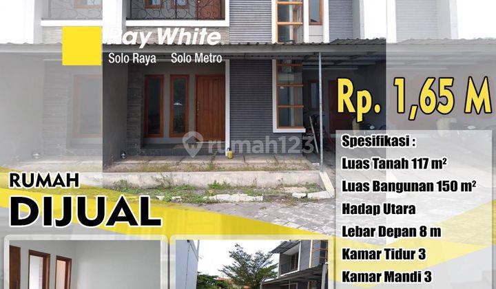 Dijual Rumah Bagus di Jl. Cisadane Perumahan Asta Gading Living, Joyosuran, Pasar Kliwon , Surakarta 1