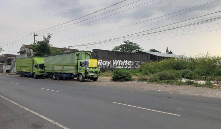 Tanah di Solo Strategis Dan Dekat Exit Tol 1