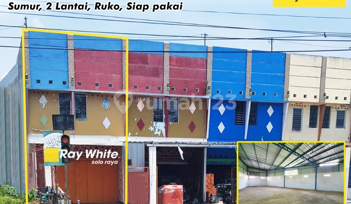 Warehouse for Rent Ready to Use in Karanganyar City with Container Access