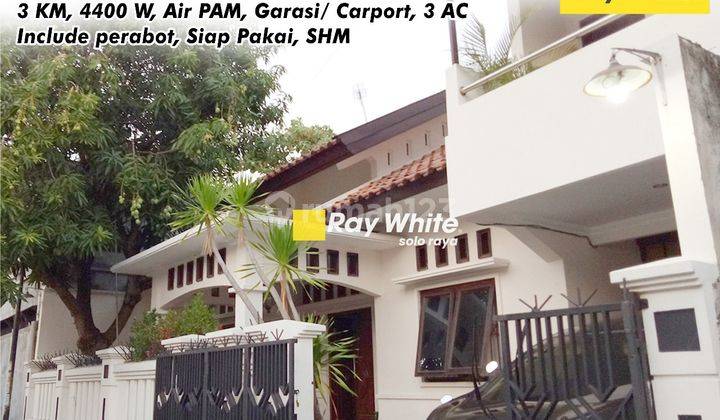 Dijual Rumah Furnished Di Manahan Solo Bagus Dan Siap Huni 1