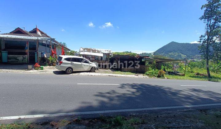 Tanah Pekarangan Lokasi Tawangmangu Strategis Pinggir Jalan Raya  2