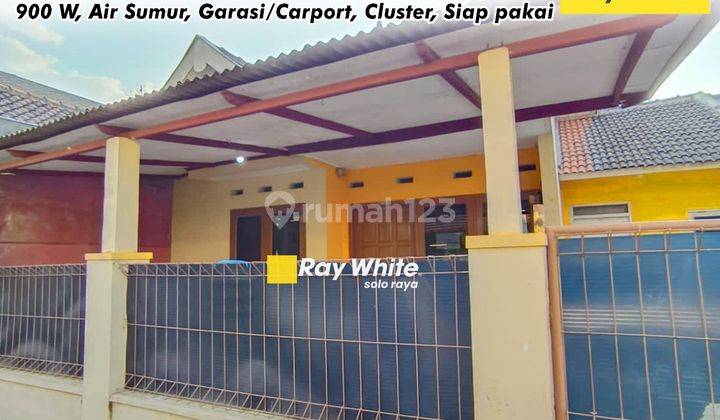 Dijual Rumah Murah Siap Pakai Perumahan Cluster Gentan Baki 1