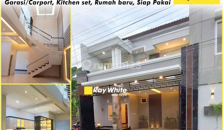 Dijual Rumah Baru 2 Lantai Bagus Siap Huni Banjarsari Surakarta 1