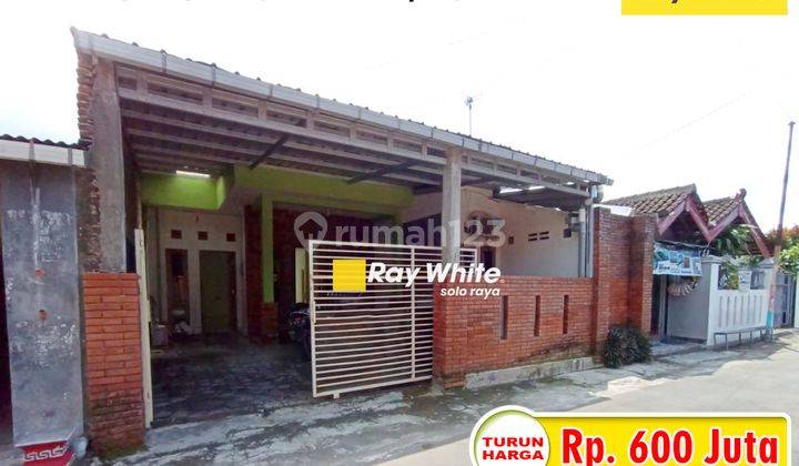 Turun Harga, Rumah Bagus Murah Siap Huni Lokasi Kartasura Solo 1