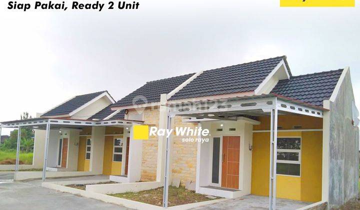 Dijual Rumah Baru Siap Huni Lokasi Kartosuro 1