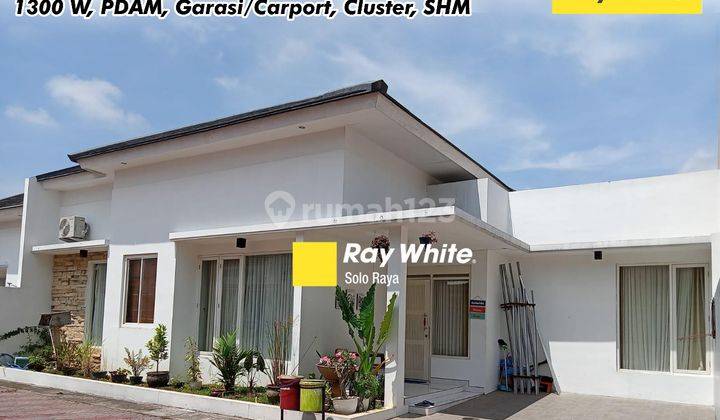 Dijual Rumah Bagus Siap Huni Cluster Lokasi Gumpang Kartosuro 1