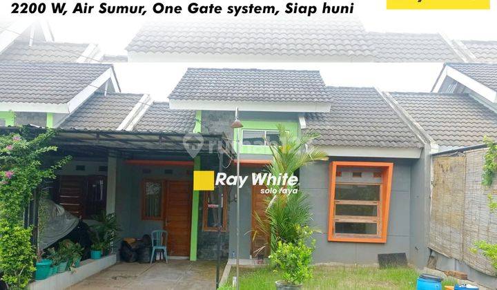 Rumah Murah Siap Huni Cluster Perum Edelweis Mojolaban 1