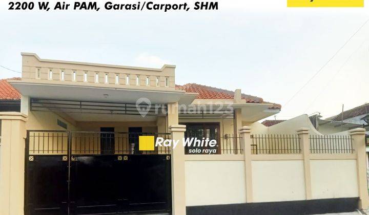 Rumah Bagus Harga Murah Siap Huni Lokasi Banjarsari Solo  1