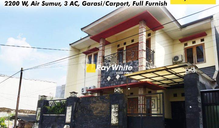 Rumah Murah 2 Lantai Furnished Lokasi Jebres Solo Dekat Kampus Uns 2