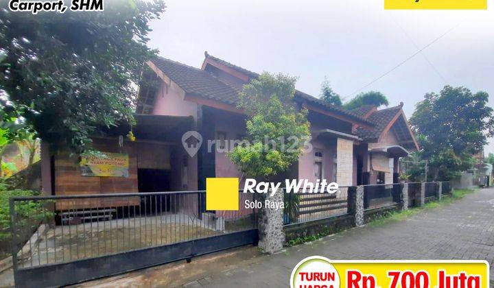 Rumah Klasik Tanah Luas Harga Murah Lokasi Tengah Kota Klaten 1