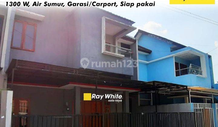 Rumah Bagus Siap Huni 2 Lantai Perum Grand Pasadena Gentan 1