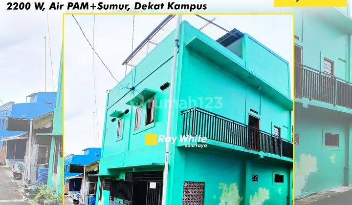 Kost Murah 3 Lantai Siap Huni Lokasi Dekat Kampus Stikes Mojosongo 1