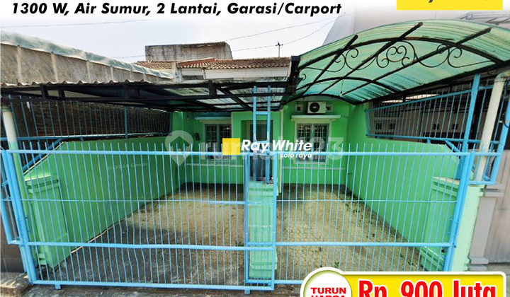 Rumah di Panularan Laweyan Tengah Kota Solo Dijual Harga Murah