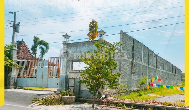 For Rent: Land Ready for Construction with Perimeter Wall in Ceper, Klaten