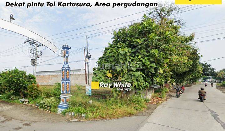 Disewakan Tanah Kawasan Pergudangan Dan Dekat Tol Akses Kontainer 1