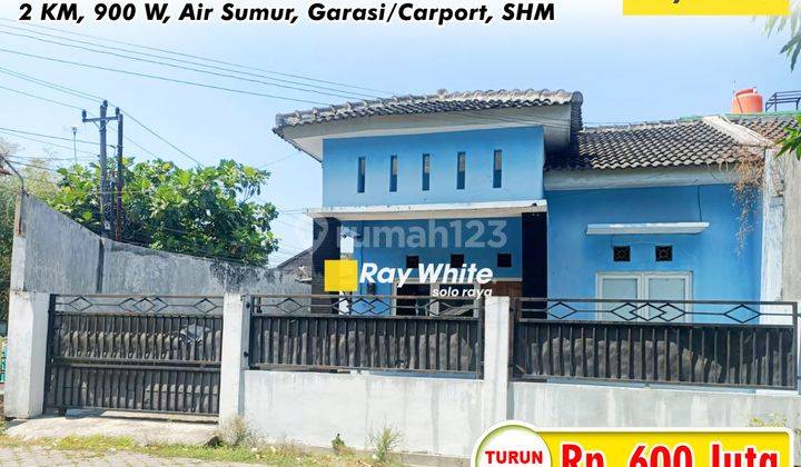 Rumah Hook Harga Murah Tanah Luas Siap Huni Lokasi Jebres Solo 1