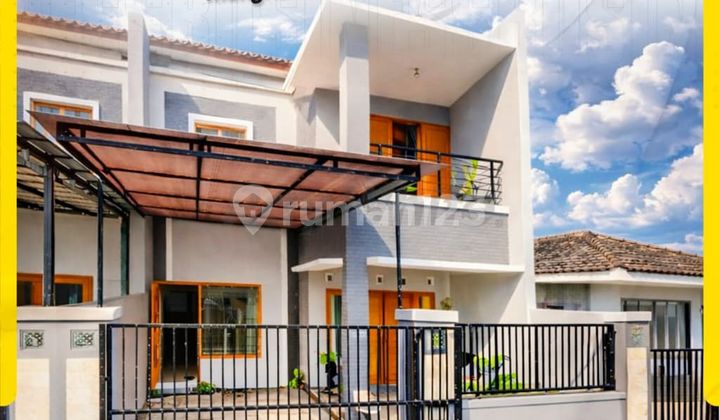 Rumah Modern 2 Lantai Kondisi Bagus Siap Pakai Deket Solo Paragon