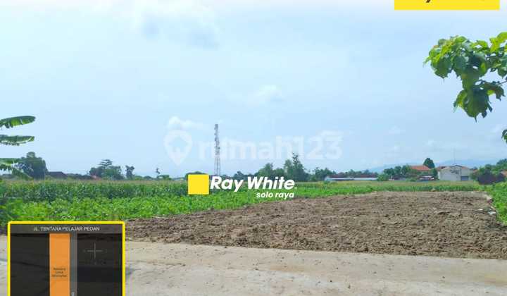 Dijual Tanah Datar Siap Bangun Di Jl Pelajar Klaten Selatan