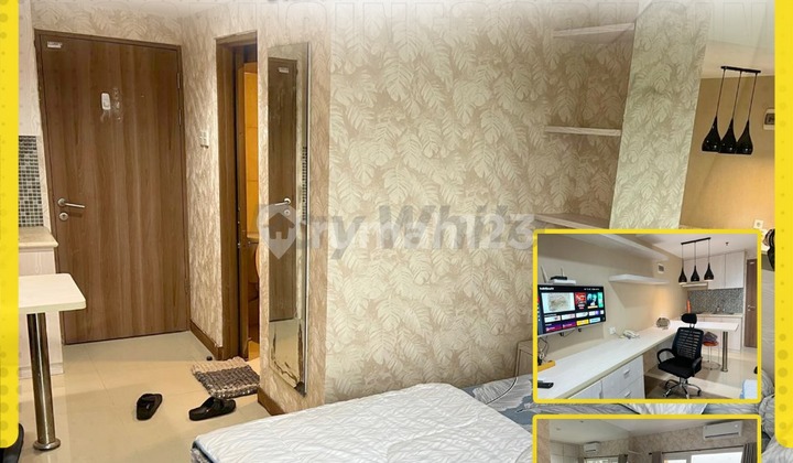 For Sale Studio Type Apartment Furnished Ready to Live in Yogyakarta Location For Sale Studio Type Apartment Furnished Ready to Live in Yogyakarta Location