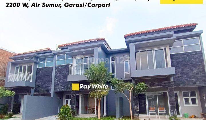 Rumah Cluster 2 Lantai Bagus Dan Siap Huni Dekat Kampus Uns Solo 1