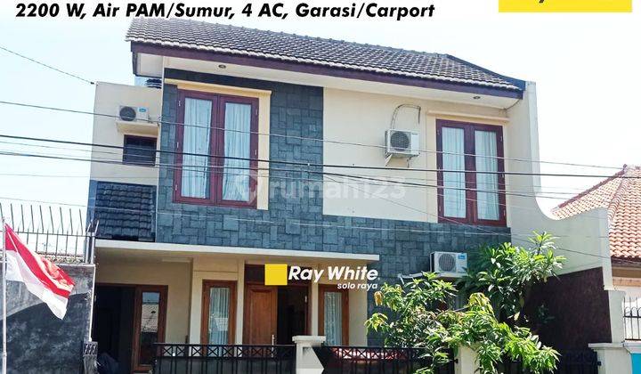 Rumah Bagus 2 Lantai Siap Huni Lokasi Semanggi Solo 1