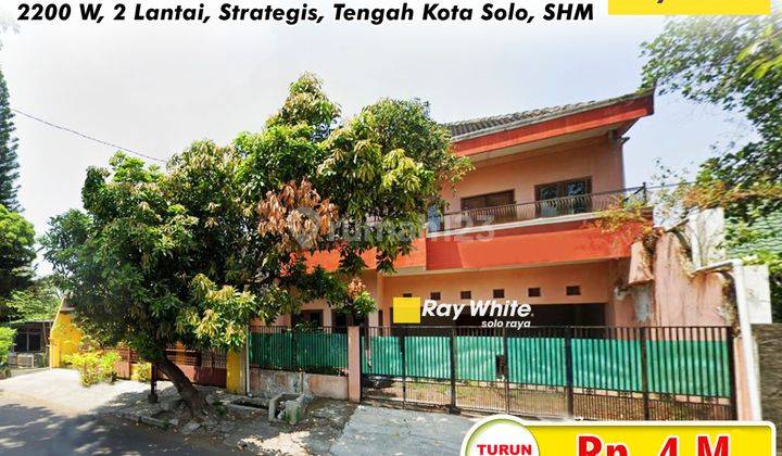 Rumah 2 Lantai Tanah Luas Hanya 1 Menit Ke Solo Paragon Mall 1