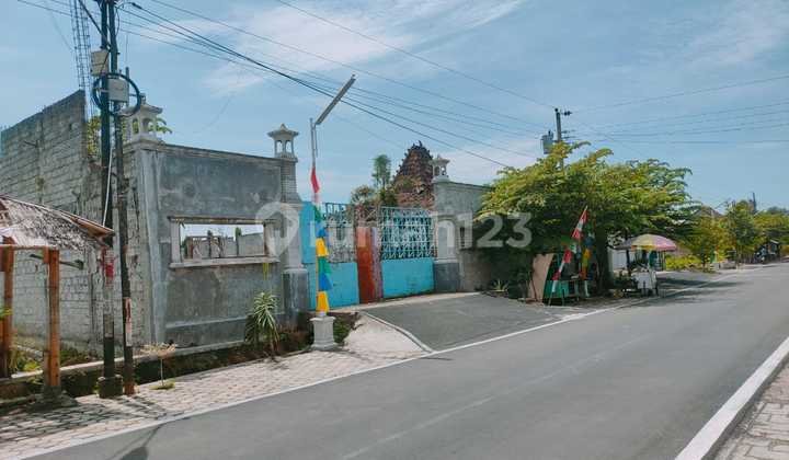 For Rent: Land Ready for Construction with Perimeter Wall in Ceper, Klaten