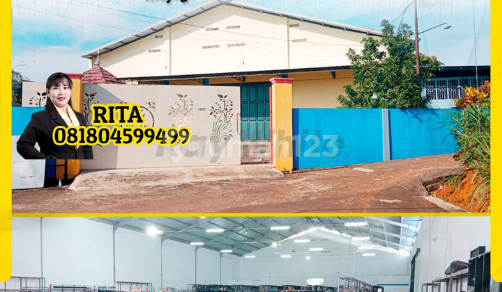 For Sale, Nice Warehouse in Mojogedang, Suitable for Non-Waste, Truck Accessible.