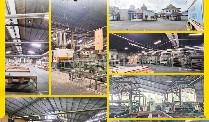 Dijual Pabrik Zona Industri Bonus Mesin Lokasi Temanggung Siap Beroperasi