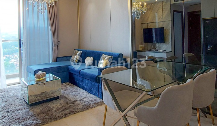 COOL HEGARMANAH RESIDENCE APARTMENT 2 BEDROOM TYPE FULLY FURNISHED COMFORTABLE READY TO OCCUPY BANDUNG