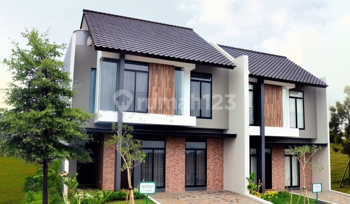 Dijual Cepat Rumah Minimalis Furnished Lingkungan Nyaman Siap Huni di Tatar Lokacitra Kota Baru Parahyangan Kbp Bandung
