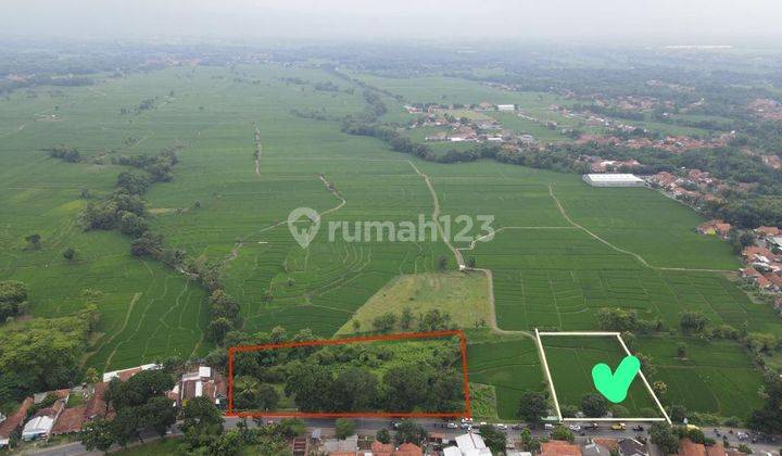 KAVLING STRATEGIS DI JALAN PROPINSI BANDUNG CIREBON SIAP BANGUN  1