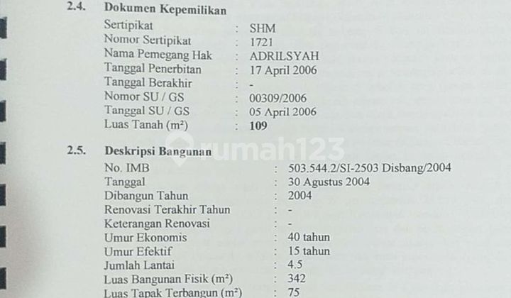 RUKO LUAS STRATEGIS 4,5 LANTAI LOKASI RAMAI SIAP PAKAI DI CIHAMPELAS BANDUNG 2