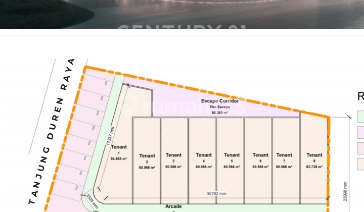 Disewakan Ruko 5 Unit Siap Pakai Di Tomang Jakbar 1