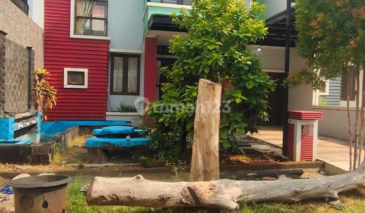 Disewakan Rumah Cluster Heliconia Di Harapan Indah Bekasi  1