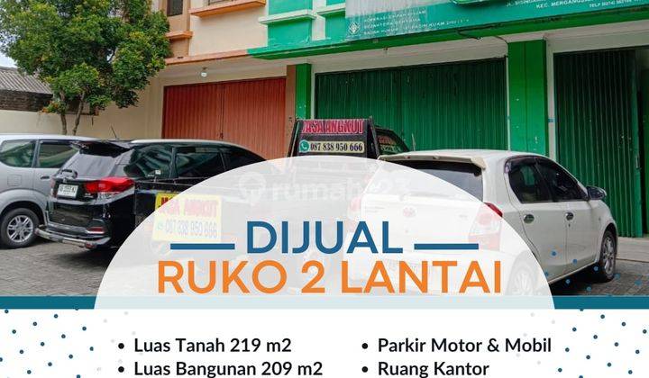 Di Jual Ruko 2 Lantai Di Kota Jogjakarta Dekat Rs Pratama 1