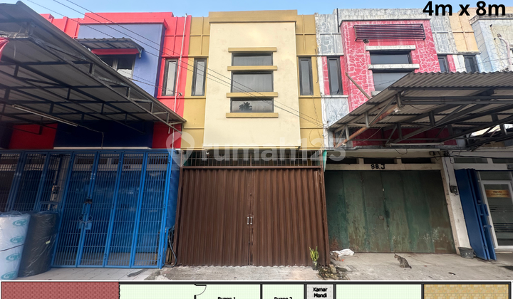 Dijual Cepat 2 Lantai Hadap Jalan Ruko di Kresek Raya 