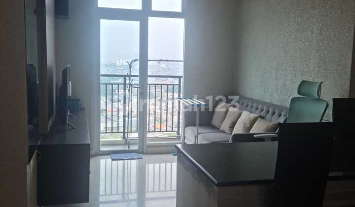 For Rent Semi Furnished Puri Orchard Apartment Cheapest 2BR