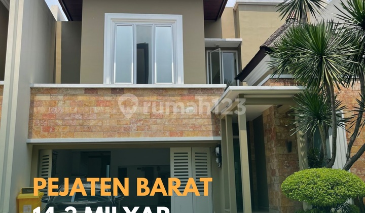Di Jual Rumah Desain Villa Resort Bali di Pejaten Di Jual Rumah Desain Villa Resort Bali di Pejaten