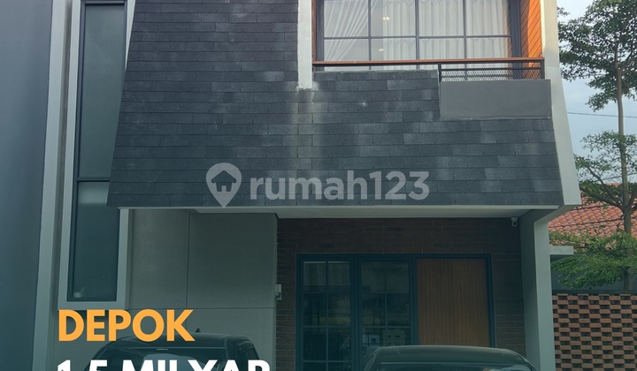 Dijual Rumah Modern Resort Depok, Dekat Jakarta, Dp 30 Juta