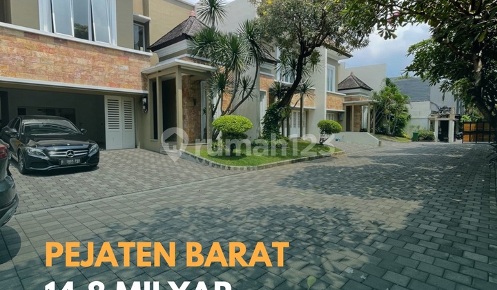 Dijual Rumah Modern Konsep Villa Bali Asri Dan Tenang