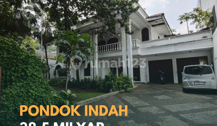Dijual Rumah Lama Hitung Tanah SHM di Pondok Indah