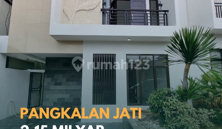 Dijual Rumah Baru Minimalist di Pangkalan Jati Dijual Rumah Baru Minimalist di Pangkalan Jati