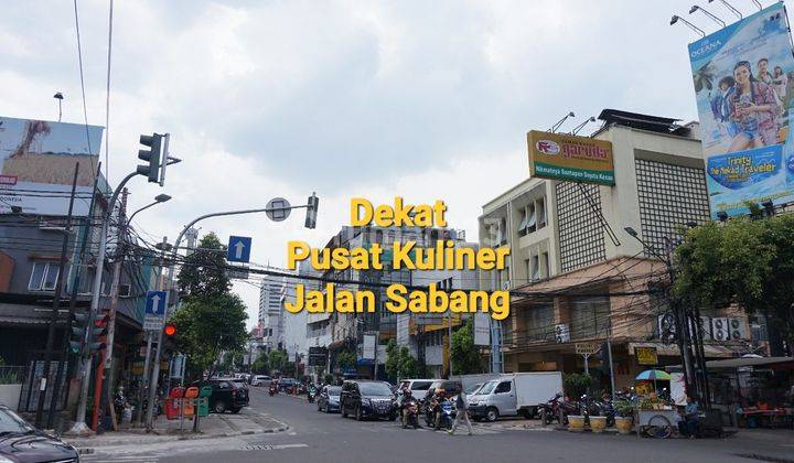 RUMAH HITUNG TANAH COCOK UNTUK USAHA SHOWROOM, MINIMARKET DI KEBON SIRIH, MENTENG  2