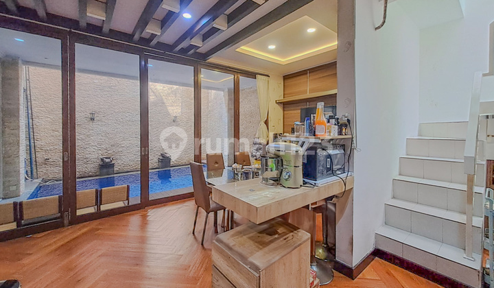 Rumah Japandi Style di Discovery Bintaro Jaya, ada Kolam Renang  2