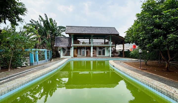 RUMAH HITUNG TANAH DENGAN HALAMAN LUAS DI PEJATEN TIMUR, JAKARTA SELATAN  2