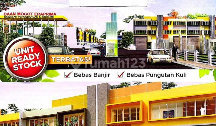 Gudang di Kawasan Pergudangan dan Industri Daan Mogot Gudang di Kawasan Pergudangan dan Industri Daan Mogot