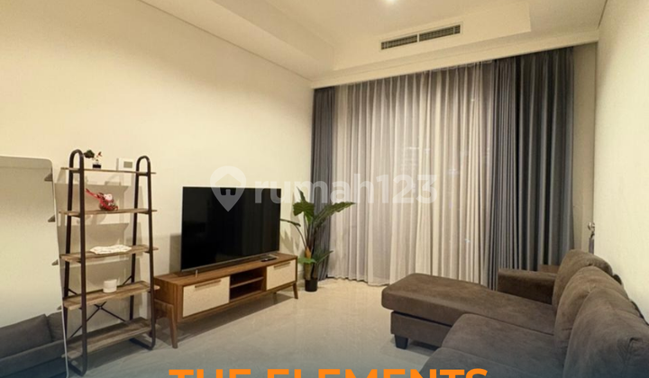 For Rent 2 Bedroom Apartment The Elements Kuningan, Furnished Apartment Nice